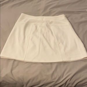 HUNTER X TARGET white tennis skirt